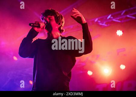 Drehkreuz im Concerto al Circolo Magnolia di Milano. Foto di Davide Merli Stockfoto