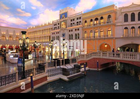 Geographie / Reise, USA, Nevada, Las Vegas, venezianisches Resort, Hotel und Casino, ZUSÄTZLICHE RECHTE-CLEARANCE-INFO-NOT-AVAILABLE Stockfoto