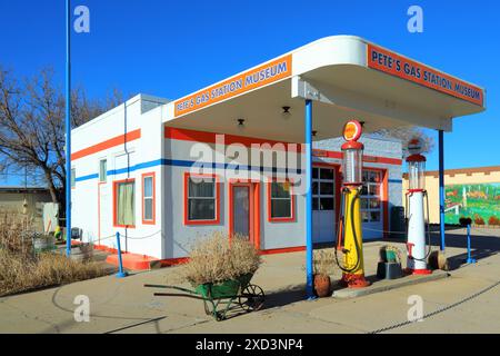 Geografie / Reise, USA, Arizona, William, Pete's TANKSTELLENKABINETT, Route 66, William, Arizona, ADDITIONAL-RIGHTS-CLEARANCE-INFO-NOT-AVAILABLE Stockfoto