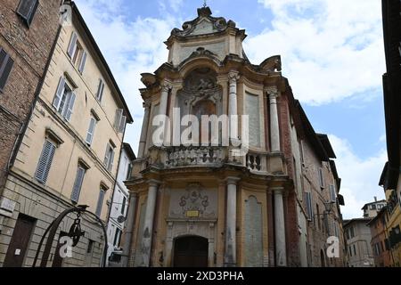 Eurore, Italien, Siena das historische Zentrum Teil 1 Stockfoto