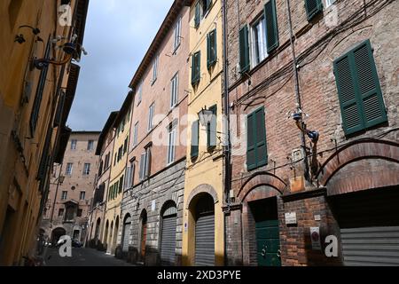 Eurore, Italien, Siena das historische Zentrum Teil 1 Stockfoto