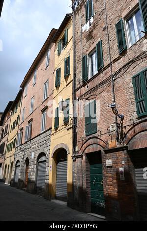 Eurore, Italien, Siena das historische Zentrum Teil 1 Stockfoto