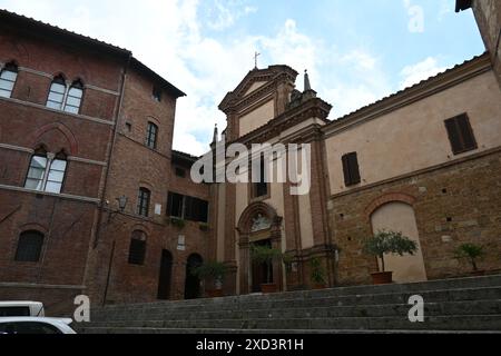 Eurore, Italien, Siena das historische Zentrum Teil 1 Stockfoto