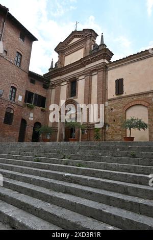 Eurore, Italien, Siena das historische Zentrum Teil 1 Stockfoto