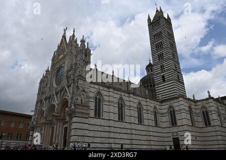 Eurore, Italien, Siena das historische Zentrum Teil 2 Stockfoto