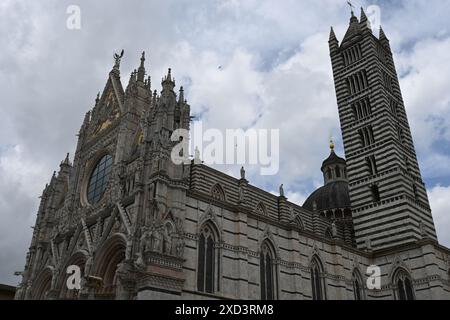 Eurore, Italien, Siena das historische Zentrum Teil 2 Stockfoto