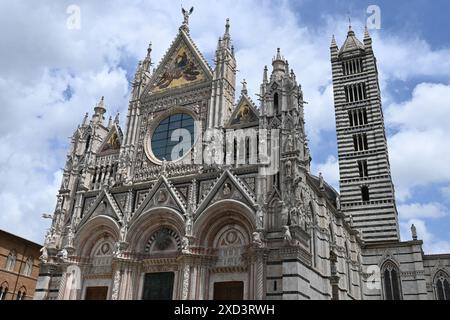 Eurore, Italien, Siena das historische Zentrum Teil 2 Stockfoto