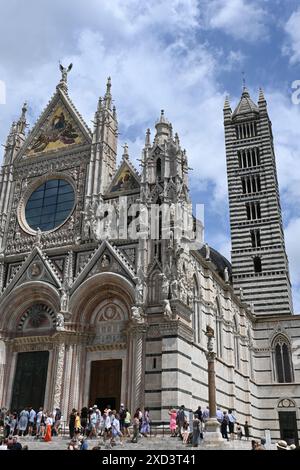 Eurore, Italien, Siena das historische Zentrum Teil 2 Stockfoto