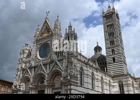 Eurore, Italien, Siena das historische Zentrum Teil 2 Stockfoto