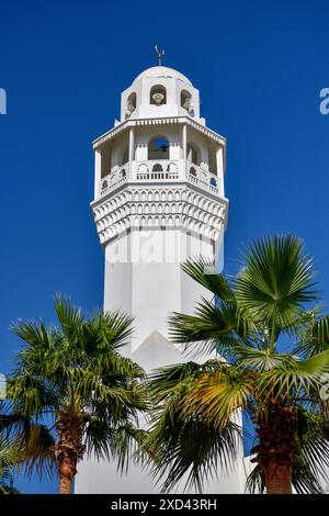 Geographie / Reise, Saudi-Arabien, Jawzaa Al-Qahtani Moschee an der Corniche am letzten Tag, ADDITIONAL-RIGHTS-CLEARANCE-INFO-NOT-AVAILABLE Stockfoto