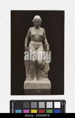 10., Reumannplatz 23 - Amalienbad - Plastik Carl (Karl) Zapletal (1876–1941), Fotograf Wien Museum, Timotheus Tomicek, Amalienbad, Architekturskulptur, Skulptur um 1926 Stockfoto