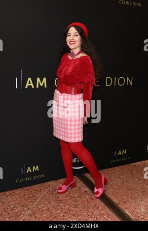 20. Juni 2024: ANAHI SANZ nimmt am 20. Juni 2024 in Sydney, NSW Australien an der Sondervorführung „I am: Celine Dion“ in der State Library of NSW Teil (Foto: © Christopher Khoury/Australian Press Agency via ZUMA Press Wire). Nicht für kommerzielle ZWECKE! Stockfoto