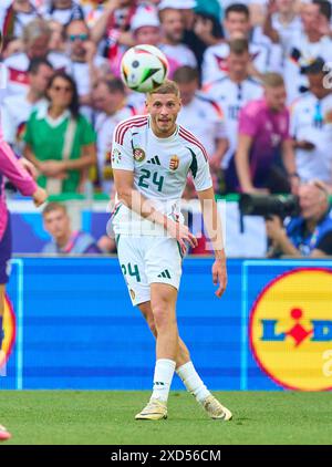 Marton Dardai, HUN 24 im Gruppenspiel DEUTSCHLAND, Ungarn. , . Am 19. Juni 2024 in Stuttgart. Fotograf: ddp Images/STAR-Images Credit: ddp Media GmbH/Alamy Live News Stockfoto