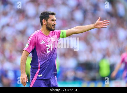 Ilkay Guendogan, DFB 21 im Gruppenspiel DEUTSCHLAND, Ungarn. , . Am 19. Juni 2024 in Stuttgart. Fotograf: ddp Images/STAR-Images Credit: ddp Media GmbH/Alamy Live News Stockfoto