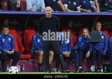 Köln, Deutschland. Juni 2024. Trainer Steve Clarke aus Schottland war beim Spiel der UEFA EURO 2024 zwischen Schottland und der Schweiz im RheinEnergieStadion im Einsatz. Endpunktzahl: Schottland 1:1 Schweiz. (Foto: Grzegorz Wajda/SOPA Images/SIPA USA) Credit: SIPA USA/Alamy Live News Stockfoto