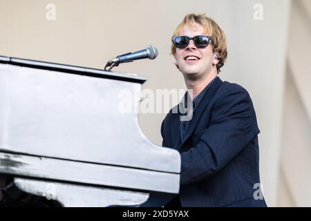 Tom Odell trat im Juni 2024 in Oslo auf Stockfoto