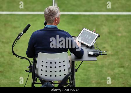 Halle Westf, Westfalen, Deutschland. Juni 2024. Impressionen im Jahre 31. TERRA WORTMANN OPEN, ATP500 - Herren Tennis (Bild: © Mathias Schulz/ZUMA Press Wire) NUR REDAKTIONELLE VERWENDUNG! Nicht für kommerzielle ZWECKE! Stockfoto