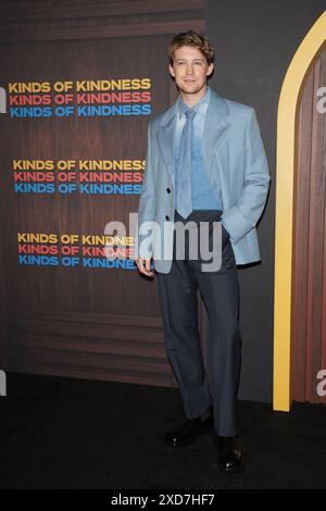 Ny. Juni 2024. Joe Alwyn at Arrivals for TYPES OF KINDNESS Premiere, MoMA Museum of Modern Art, New York, NY, 20. Juni 2024. Quelle: Kristin Callahan/Everett Collection/Alamy Live News Stockfoto