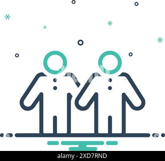 Symbol für Kind, Baby Stock Vektor