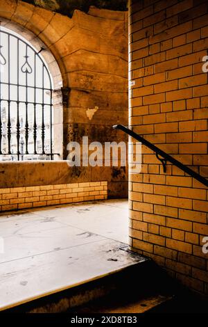 Treppenhaus in der Altstadt von edinburgh Stockfoto