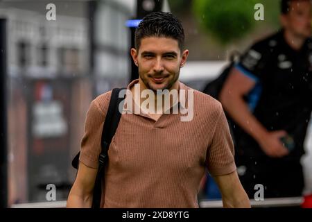 Montmelo, Spanien, 21. Juni 2024, Esteban Ocon, aus Frankreich, tritt für Alpine an. Der Aufstand, Runde 10 der Formel-1-Meisterschaft 2024. Quelle: Michael Potts/Alamy Live News Stockfoto