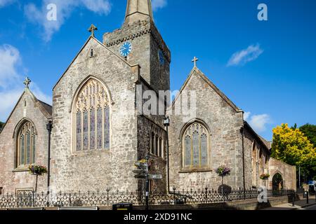 St. Mary's Church in Tenby, Pembrokeshire, Wales. Stockfoto