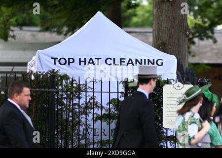 21. Juni 2024; Ascot Racecourse, Berkshire, England: Royal Ascot Horse Racing, Tag 4; nur in Royal Ascot. Quelle: Action Plus/Alamy Live News Stockfoto