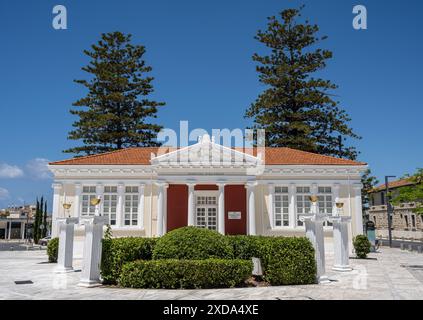 Stadtbibliothek Paphos, Platz am 28. Oktober, Paphos, Zypern Stockfoto