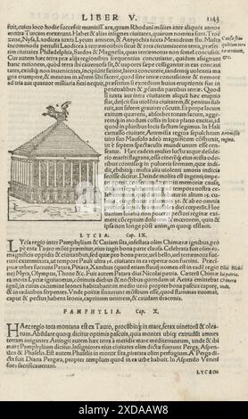 Halicarnassus Mausoleum. Grab des Mausolus. Bodrum Türkei. Artemisia MUNSTER 1572 Stockfoto