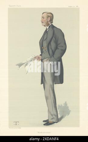 EITELITY FAIR SPION CARTOON Henry George Percy, 7. Duke of 'Northumberland' 1881 Stockfoto