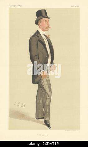 EITELKEIT FAIR SPION CARTOON LT-Col Lord Charles John Innes-Ker 'Charley' 1886 Stockfoto