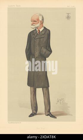 EITELKEIT FAIR SPION CARTOON LT-General Sir Samuel James Browne. Militär 1887 Stockfoto