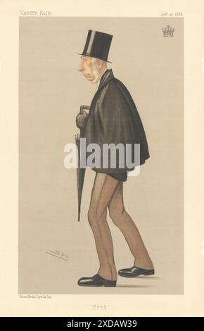 EITELKEIT FAIR SPIONAGE CARTOON Frederick Ponsonby, Earl of Bessborough. Irland 1888 Stockfoto