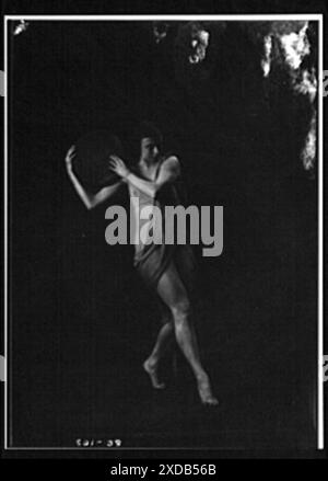 Marion Morgan Tänzerinnen. Genthe Fotosammlung. Stockfoto