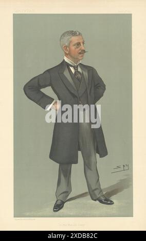 EITELKEIT FAIR SPIONAGE CARTOON Francis Reginald Wingate 'in the Mahdi's Camp' 1897 Stockfoto