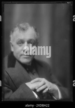 Skinner, Otis, Porträtfoto. Genthe Fotosammlung. Stockfoto