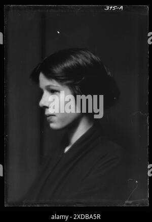 Skinner, Cornelia Otis, Miss, Porträtfoto. Genthe Fotosammlung. Stockfoto