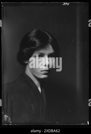 Skinner, Cornelia Otis, Miss, Porträtfoto. Genthe Fotosammlung. Stockfoto