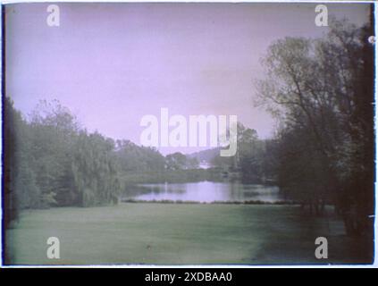 Gelände des Myron C. Taylor Anwesens, Locust Valley, Long Island, New York. Genthe Fotosammlung. Stockfoto