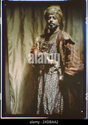 Otis Skinner in Kismet. Genthe Fotosammlung. Stockfoto