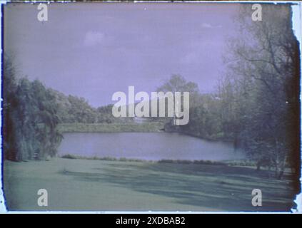 Gelände des Myron C. Taylor Anwesens, Locust Valley, Long Island, New York. Genthe Fotosammlung. Stockfoto