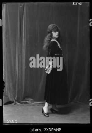 Tau, Evelyn Nesbit, Mrs., Porträtfoto. Genthe Fotosammlung. Stockfoto