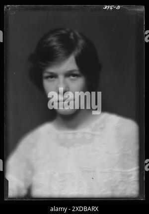 Skinner, Cornelia Otis, Miss, Porträtfoto. Genthe Fotosammlung. Stockfoto