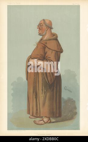 EITELKEIT-SPIONAGE-ZEICHENTRICKFILM William Vernon Harcourt "Ein pensionierter Führer" Politik 1899 Stockfoto