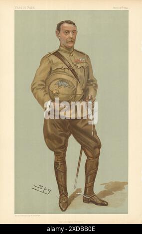 EITELMÄRCHEN-SPIONAGE-ZEICHENTRICKFILM Generalmajor Sir Archibald Hunter 'Unser jüngster General' 1899 Stockfoto