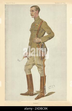 EITELKEIT-SPION-ZEICHENTRICKFILM Maj Edward Montagu-Stuart-Wortley 'Eddie'. Militär 1899 Stockfoto