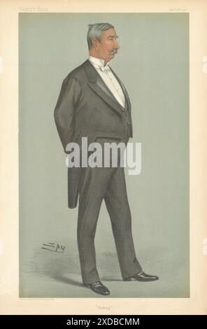 EITELKEIT-SPION-CARTOON General Sir Redvers Henry Buller 'Redrag'. Militär 1900 Stockfoto