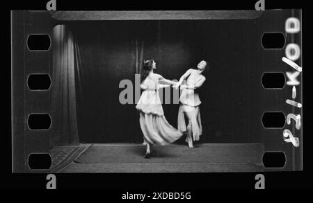 Marion Morgan Tänzerinnen. Genthe Fotosammlung. Stockfoto