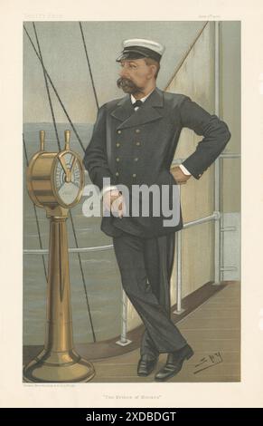 TRICKFILM Albert Grimaldi, der 'Prinz von Monaco' aus dem Jahr 1900 Stockfoto