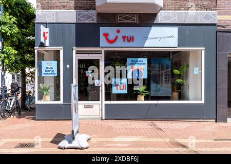 TUI Reisebüro in den Helder, Niederlande Stockfoto